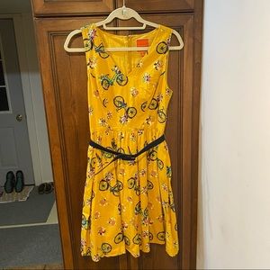 ModCloth bicycle dress. In like new condition only worn once.
